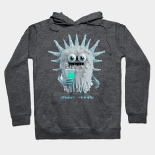 Meet Slurpee: The Cool and Collected Ice Monster Hoodie